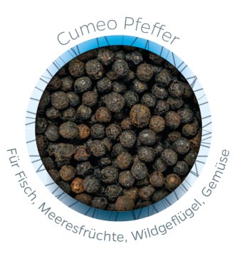 Grillfürst Cumeo Pfeffer - Keramikdose 45g