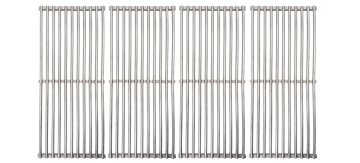 Grillfürst Edelstahl Gussroste für Outdoorchef HEAT - 4er Set für Outdoorchef HEAT X-445 RB / X-415 RB K / X-415 RB H