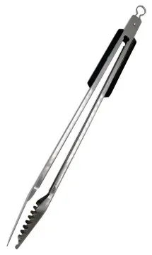 Grillfürst Premium Grillzange mit Spatelkopf 50 cm - Edelstahl