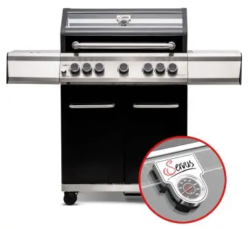 Grillfürst G520G 5-Brenner Gasgrill - Servus Sonderedition - Gussroste