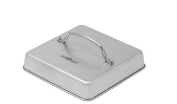 Grillfürst Garhaube eckig - 26 x 26 x 5 cm