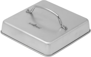 Grillfürst Garhaube eckig - 26 x 26 x 5 cm