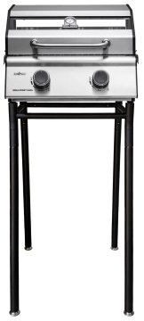 Grillfürst G201E 2-Brenner Gasgrill / Campinggrill / Balkongrill 50mbar - inkl. Untergestell