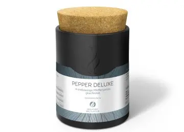 Grillfürst Pepper Deluxe - Pfeffer-Finisher - Keramikdose 80g