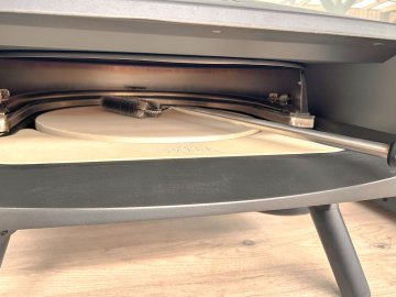 Grillfürst Pizzaofen Bürste, extra lang, 66 cm, Edelstahlborsten