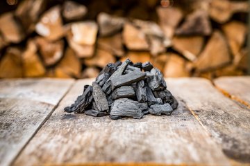 Grillfürst Grillkohle 5kg - 100% Buche - FSC / DIN plus