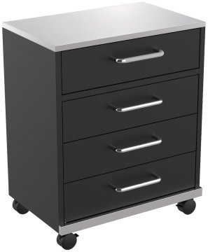 Grillfürst Grillschrank - BBQ Buddy - Edelstahl-Arbeitsfläche und 4 Schubladen