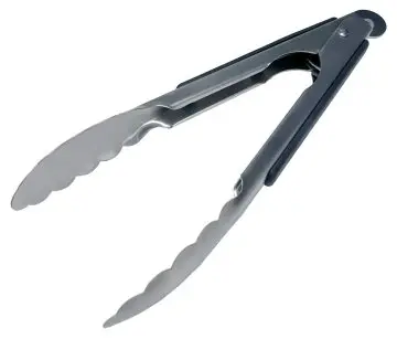 Grillfürst Grillzange Servierzange 25 cm - Edelstahl