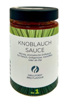 Grillfürst BBQ Sauce - Knoblauchsauce - No. 1