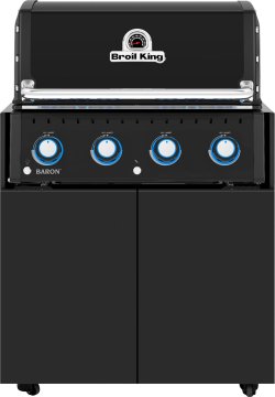 Grillfürst Moments Broil King Baron 420 Shadow Gasgrill - Nero