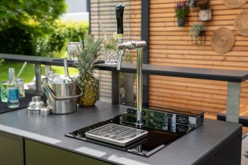 Grillfürst Moments Zapfanlage - Nero - 60 cm