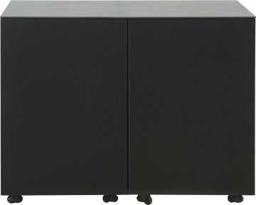 Grillfürst Moments Sideboard mit Tür, Einlegeboden und Gasflaschenschrank - Nero - 120 cm