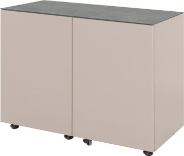 Grillfürst Moments Sideboard mit Tür, Einlegeboden und Gasflaschenschrank - Mediterran / Eter - 120 cm