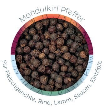 Grillfürst Mondulkiri Pfeffer - Keramikdose 60g