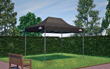 Grillfürst Premium Pop-Up Grillpavillon / Grillzelt 4,5 x 3 m mit wasserdichtem Dach