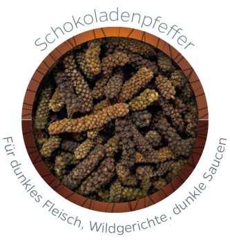Grillfürst Schokoladenpfeffer - Keramikdose 55g