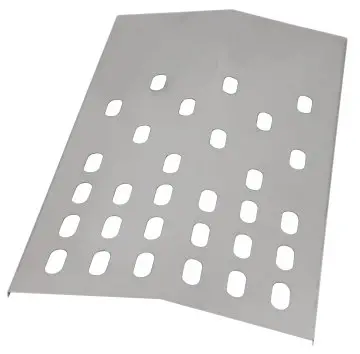 Grillfürst Hitzeleitblech für Grillfürst 18 Smoker GF-18K (kurz)