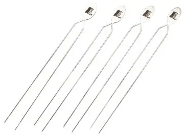 Grillfürst Edelstahl Grillspieße 35 cm 4er Set - Hertha BSC Edition