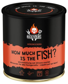 Rock'n Rubs - How much is the fish? - BBQ Rub 180 g Dose