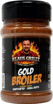 Goldbroiler Rub 220g Streuer by Klaus grillt