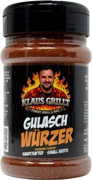 Klaus grillt Gulasch Würzer 190g Streuer