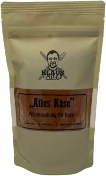 Alles Käse Gewürzmischung 250 g Beutel by Klaus grillt