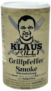 Grillpfeffer Smoke 100 g Streuer by Klaus grillt