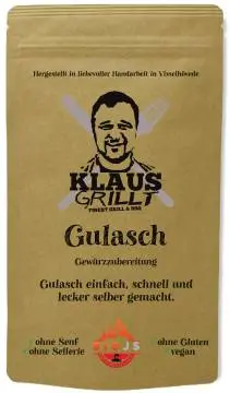 Gulasch Gewürz 250 g Beutel by Klaus grillt