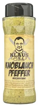 Knoblauchpfeffer 150 g Streuer by Klaus grillt