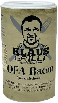 O.F.A Bacon 100 g Streuer by Klaus grillt