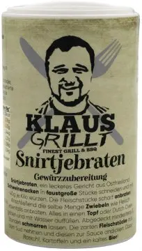 Snirtjebraten Würzmischung 100 g Streuer by Klaus grillt