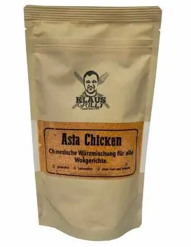 Asia Chicken Gewürzmischung 250 g Beutel by Klaus grillt
