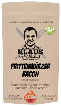 Frittenwürzer Bacon 250 g Beutel by Klaus grillt