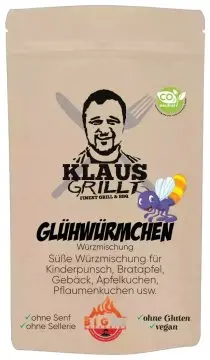 Glühwürmchen Gewürzmischung 250 g Beutel by Klaus grillt