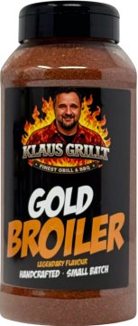 Klaus grillt Goldbroiler Rub 700g Streuer