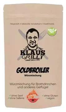 Goldbroiler Würzmischung 250 g Beutel by Klaus grillt
