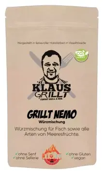 Grillt Nemo Gewürzmischung 250 g Beutel by Klaus grillt