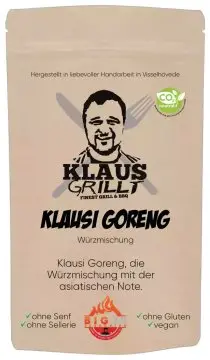 Klausi Goreng Gewürzmischung 250 g Beutel by Klaus grillt