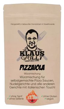Pizzaiola Gewürzmischung 150 g Beutel by Klaus grillt