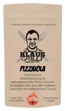 Pizzaiola Gewürzmischung 150 g Beutel by Klaus grillt
