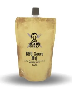 Sauce Hot 250 ml by Klaus grillt