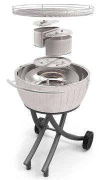 LotusGrill XXL - Holzkohle Grillstation - Pflaumenlila - Retouren-Grill
