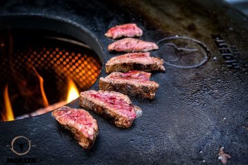 Moesta BBQ Disk - Feuerplatte für Bandit Fireplace, Kugelgrills, Feuerstonnen, Feuerschalen - Durchmesser 75 cm