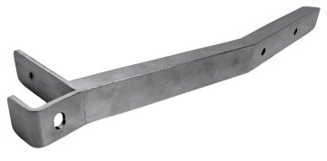 Moesta Bandit 2.0 FirePlace - Ablagebrett PaperPlank schwarz mit Halterung oben