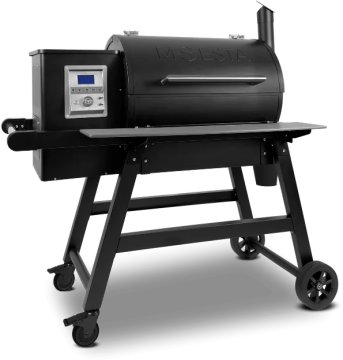 Moesta Pelletgrill Sheriff 2.0 - inkl. PaperBlank Ablagebrett grau