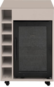 Grillfürst Moments Outdoor Schrank mit Kühlschrank und Flaschenregal - Mediterran / Aeris - 60 cm