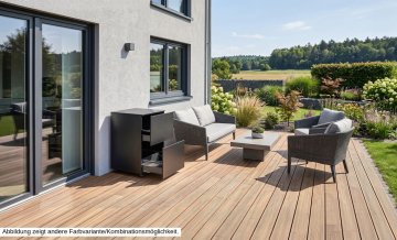 Grillfürst Moments Outdoor Schrank mit 2 Schubladen - Mediterran / Aeris - 60 cm