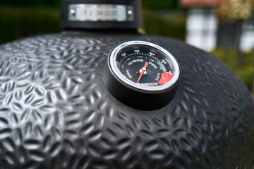 Monolith Grill AVANTGARDE CLASSIC - satin-matt Schwarz - OHNE Gestell und Seitentische