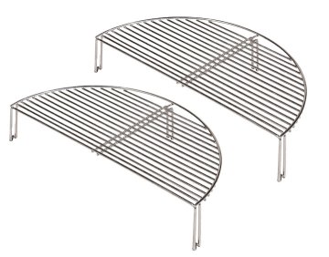 Monolith Grill CLASSIC BBQ GURU - PRO-Serie 2.0 Schwarz - OHNE Gestell und Seitentische - X-DEAL inkl. 2. Grillebene aus Edelstahl