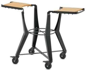Monolith Gestell &amp; Seitentische für TWO.55 Keramikgrill